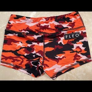 XS Orange Camo Fleo